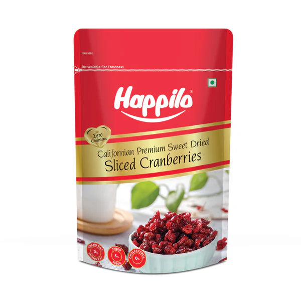 HPL SLICED CRANBERRIES 200G