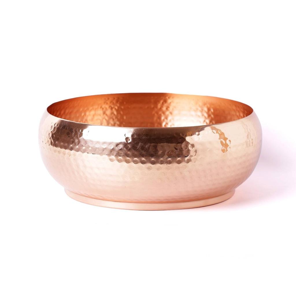 Nanki Cppr Srvng Bowl Lrg 1pc