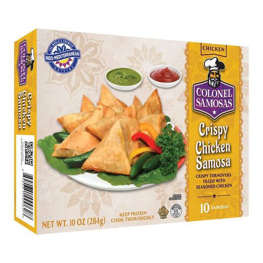 Colonel Kabab Crispy Chknpza Samosa 12pck