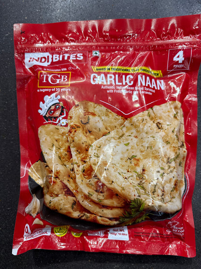 IB TANDOORI GARLIC NAAN 12PC