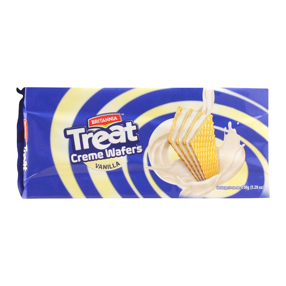 BRITNIA TRT VANILA WAFERS 150G