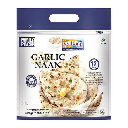 Ashoka Garlic Naan 2lb