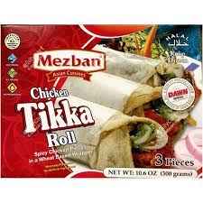 Mezban Chicken Tikka Roll 3pck