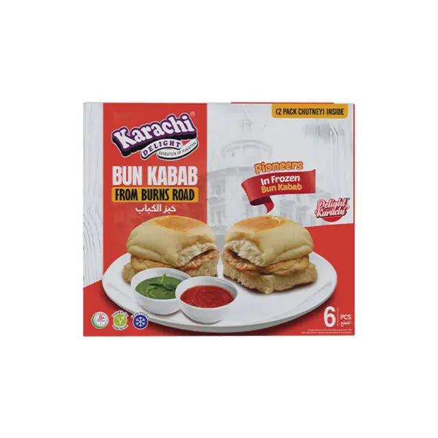 Kd Bun Kabab W Chutney 6p