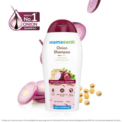 Mama Earth Onion Shampoo 180ml