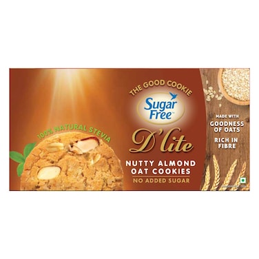 DLITE SF ALM OAT COOKIES 150G