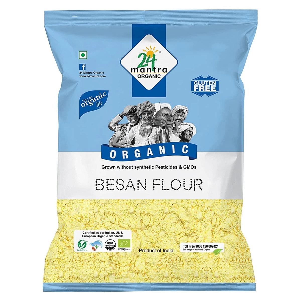 24m Org Besan 2lb
