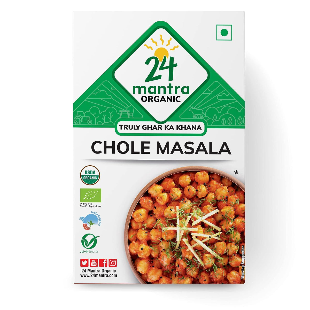 24m Org Chole Masala 100g