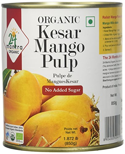 24m Org Kesar Mango Pulp 850g