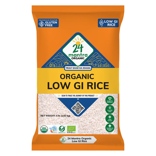 24m Org Low Gi Rice 4lb