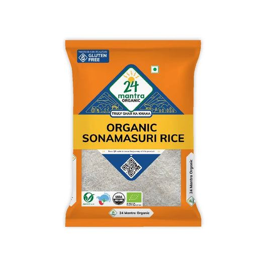24m Org Sonamasuri Rice 2lb