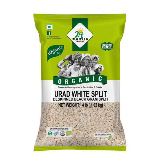 24m Org Urad White Split 4lb
