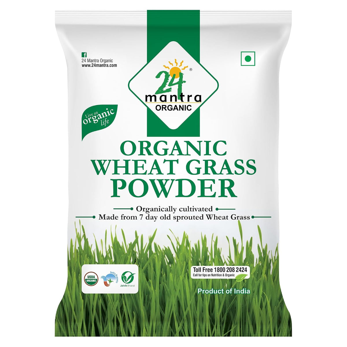 24m Org Wheat Grass Pwd 90g