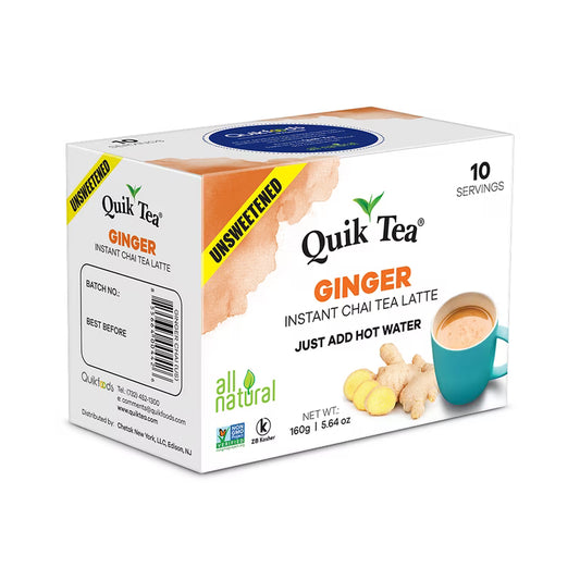 Quicktea Unswt Gngr Chai 10pck