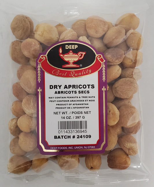 DP DRY APRICOTS 14OZ