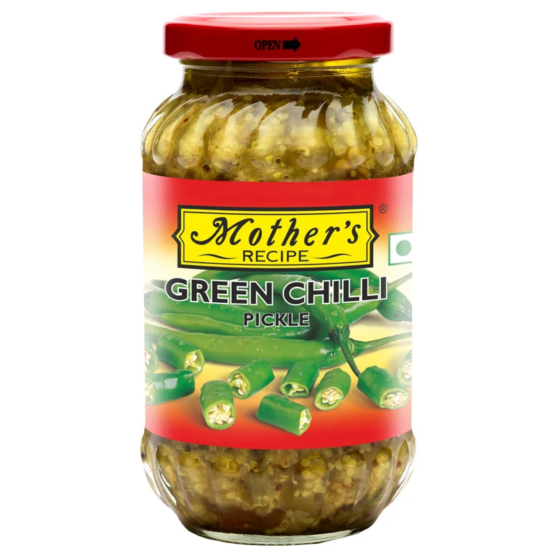 Mother's Recipe Green Chilli Pickle 500g