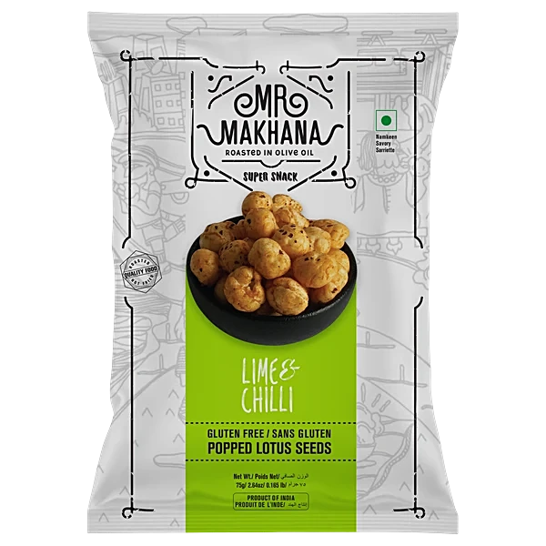 Mother's Recipe Makhana Lime&chilli 75g