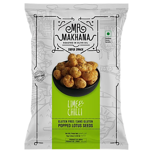 Mother's Recipe Makhana Lime&chilli 75g