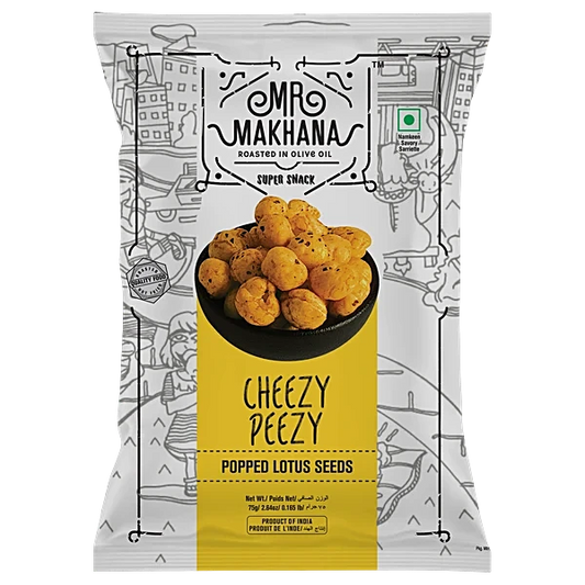 Mother's Recipe Makhana Cheesy Peezy 75g