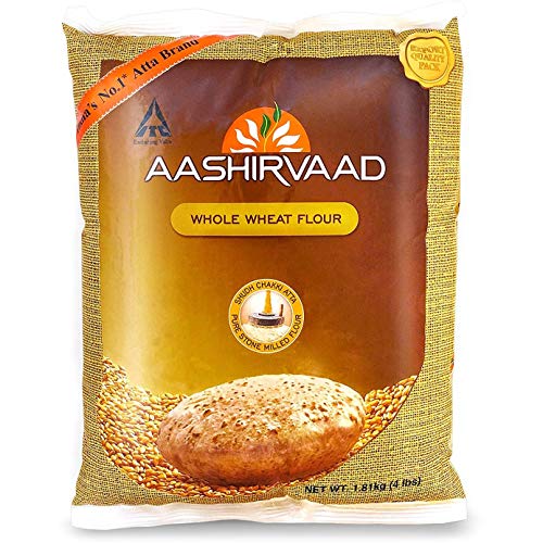 Aashirvad Atta Whole Wht 4lb