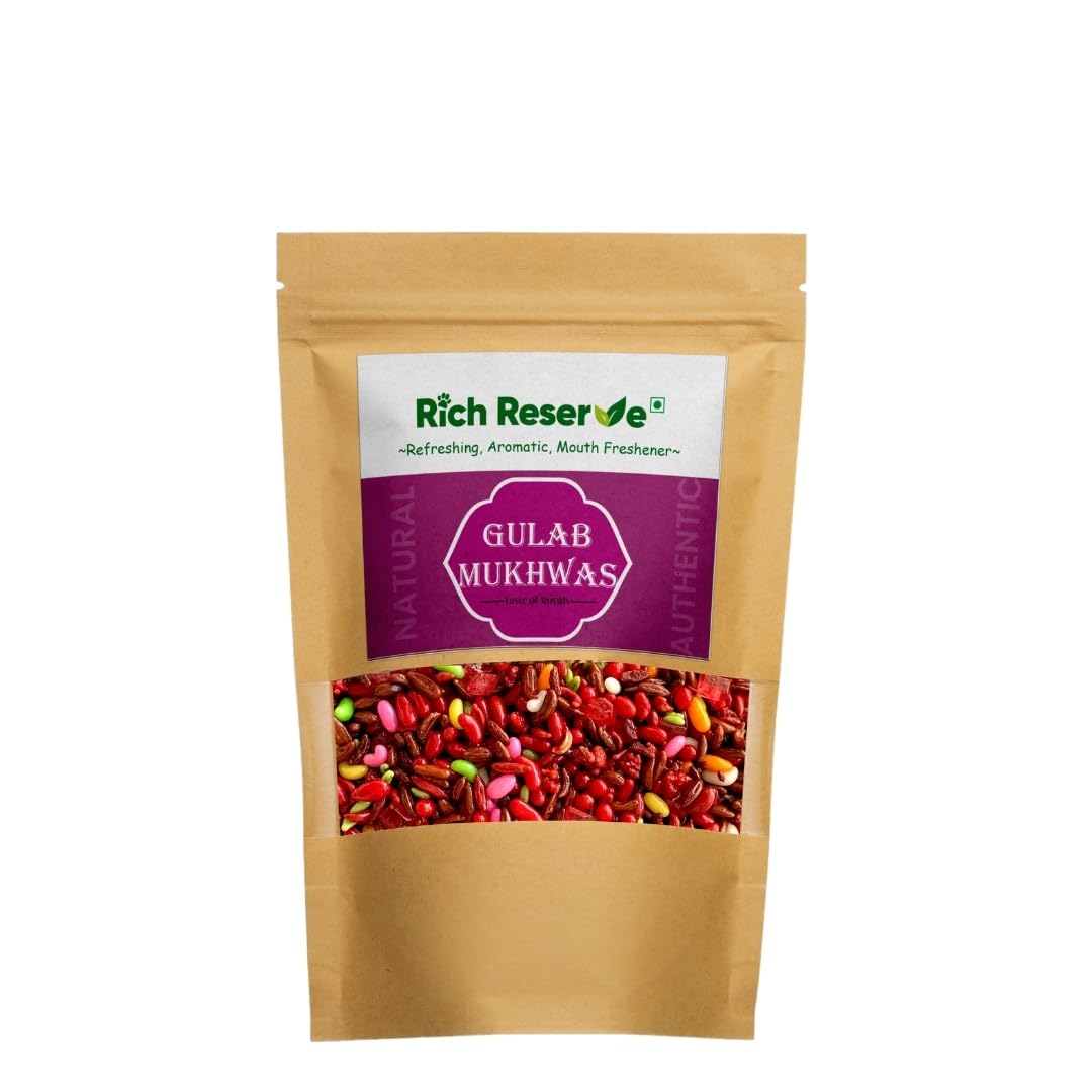 SRJI ROYAL GULAB MUKHWAS 180G