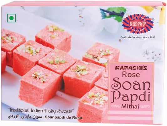 Karachi Rose Soan Papdi