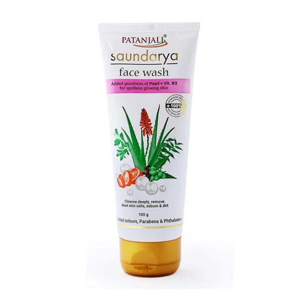Patanjali Soundarya Facewash 100g