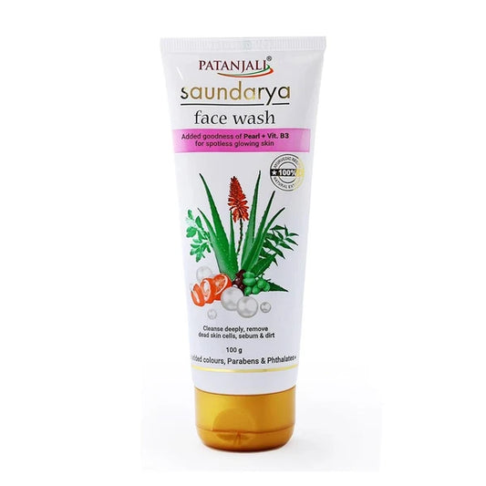 Patanjali Soundarya Facewash 100g