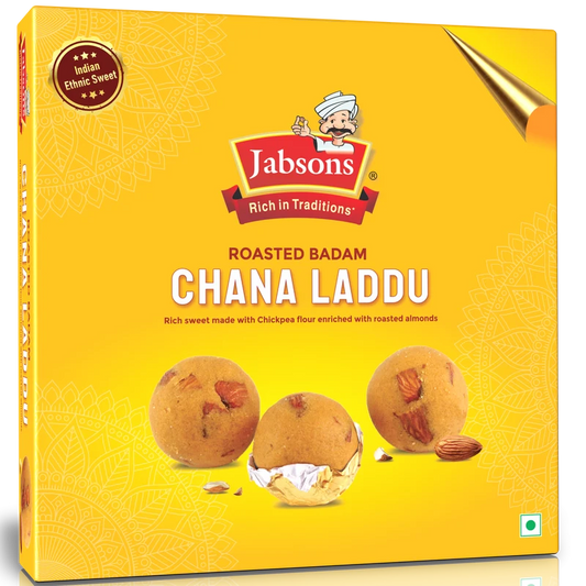 Jb Rst Badam Chana Laddu 400g