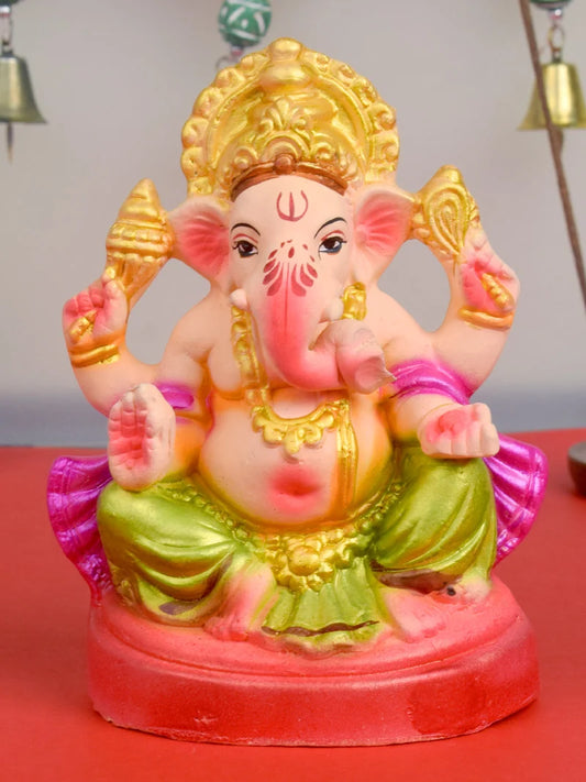 6 Inch Color Ganesh