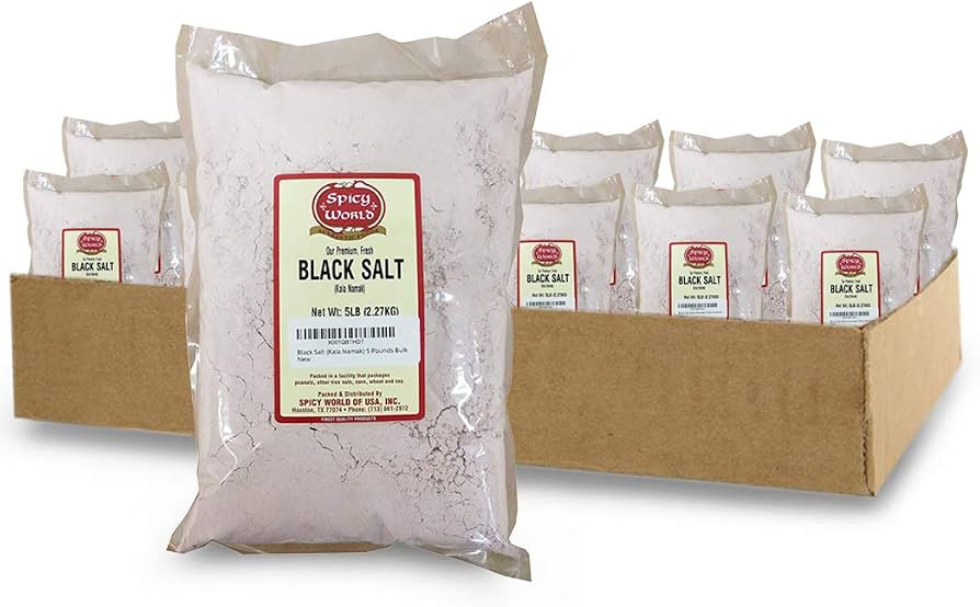 Spicy World Black Salt 5lb