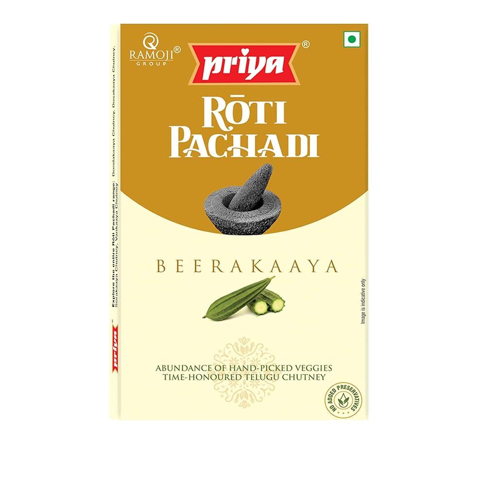 Priya Ridge Gourd Chutney 100g