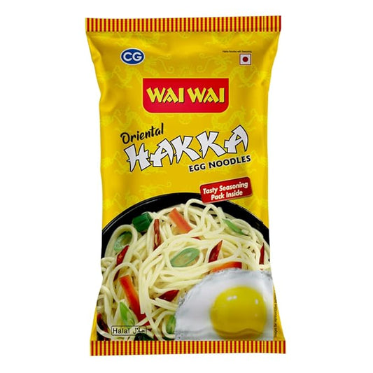 WAI WAI HAKKA EGG NOODLES 160G