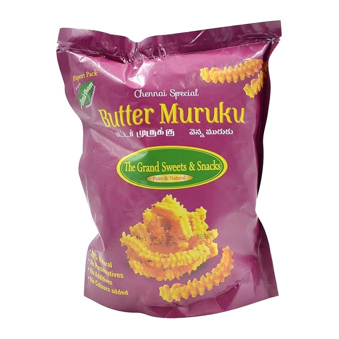 Grand S&s Butter Muruku 170gm