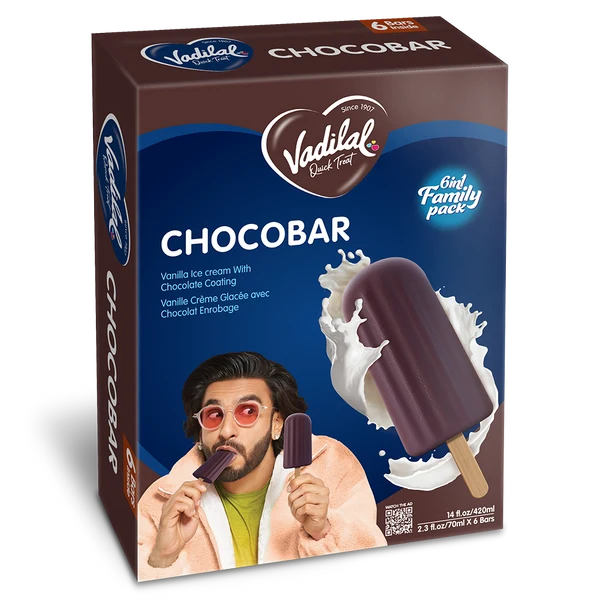 Vadilal Choco Bar 6pack