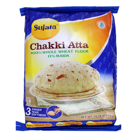 SUJATHA  CHAKKI ATTA 20LB