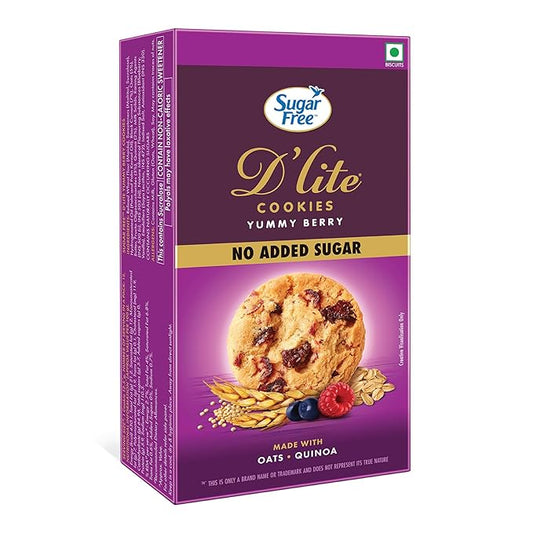 DLITE SF BERR OAT COOKIES 150G