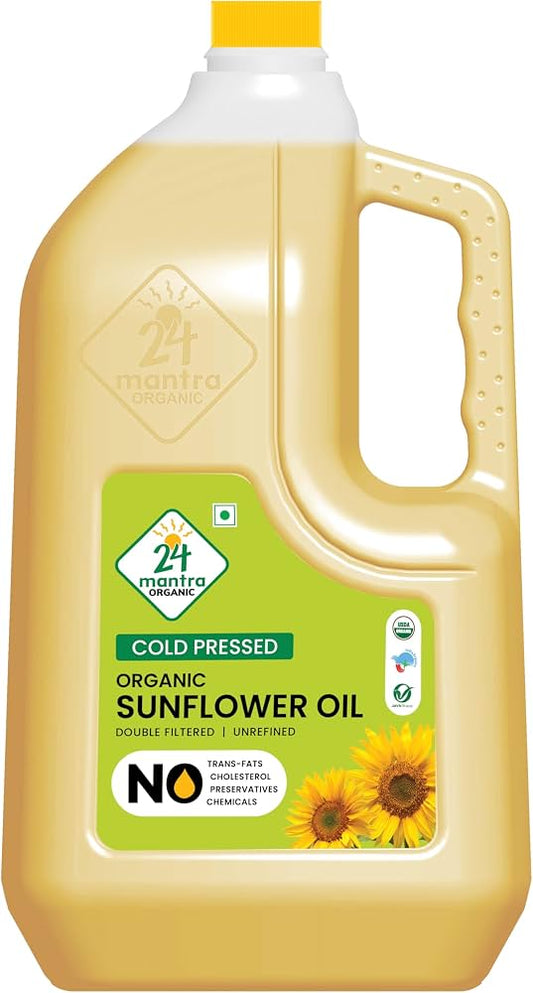 24mantra Org Sunflower Oil 5l