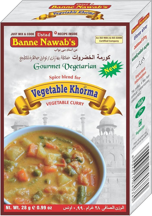 Banne Nawabs Vegetable Khorma Masala 28g