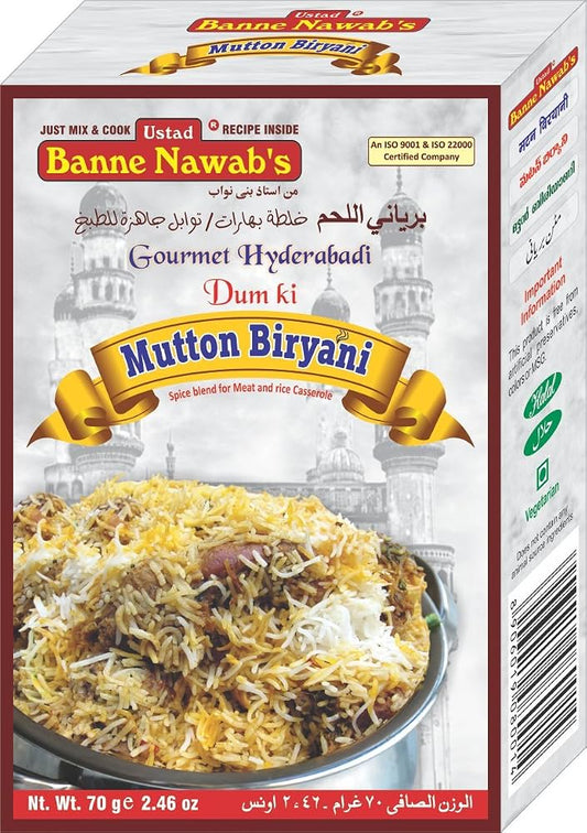 Banne Nawabs Mutton Biryani 70g