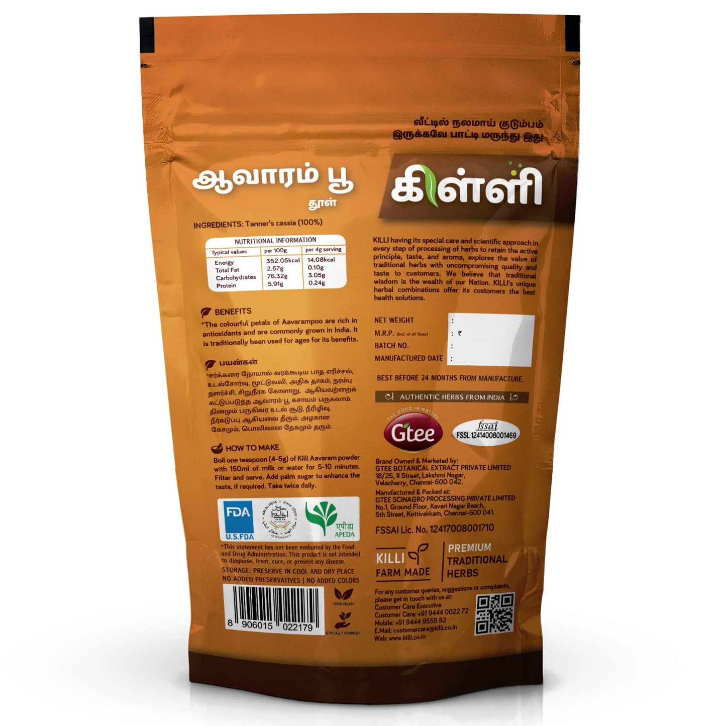 TANGEDU FLOWERPER PACK
