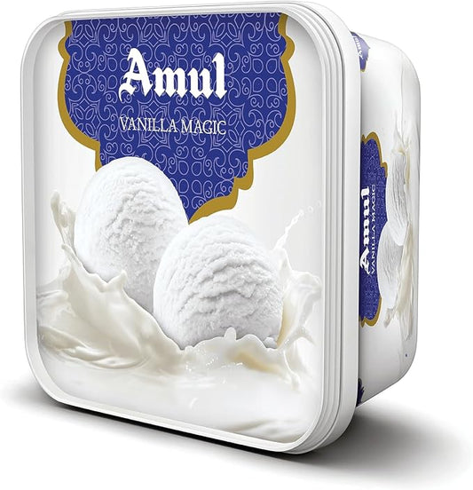 Amul Vanilla Magic Icecream 1l