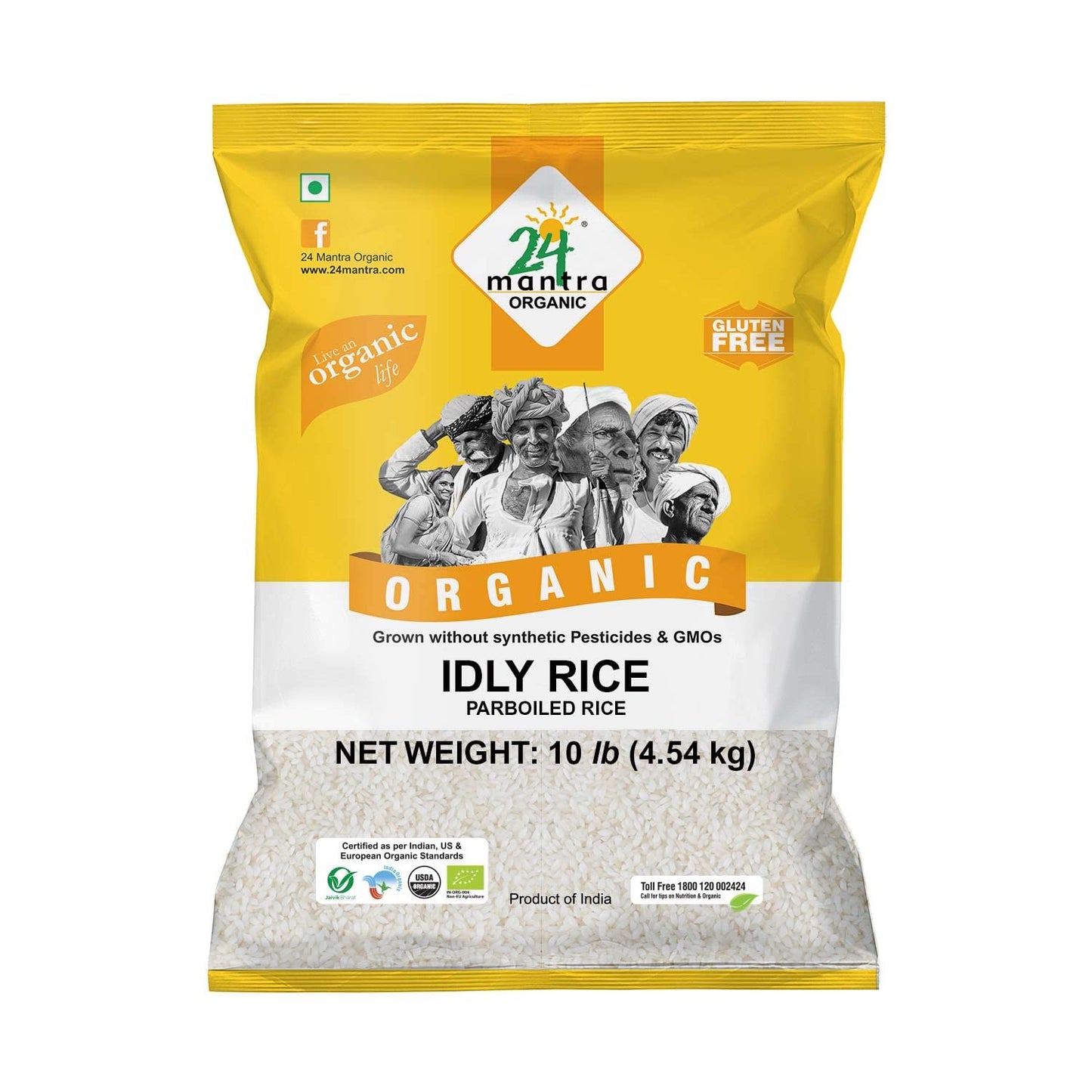 24MANTRA ORG IDLI RICE 10LB