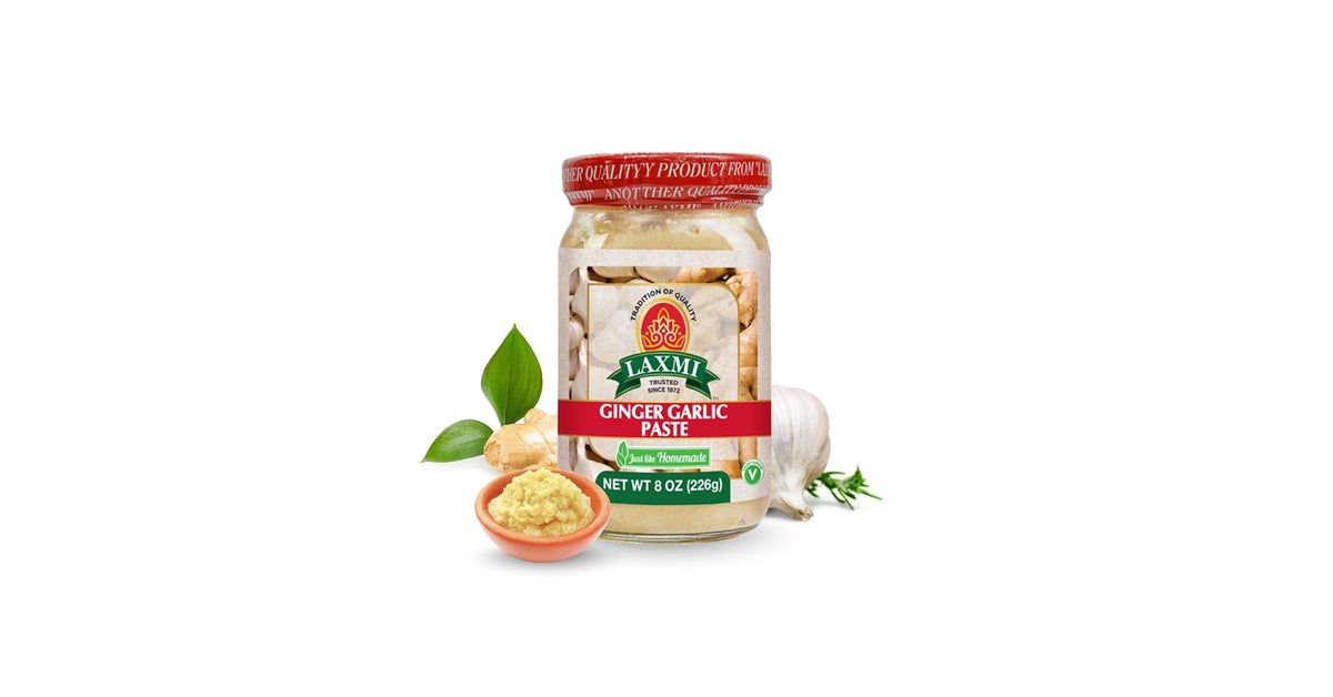 Laxmi Ginger Garlic Paste 8oz