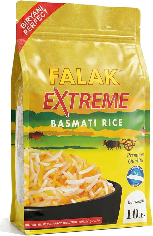 Falak Extrm Basmati Rice 10lb