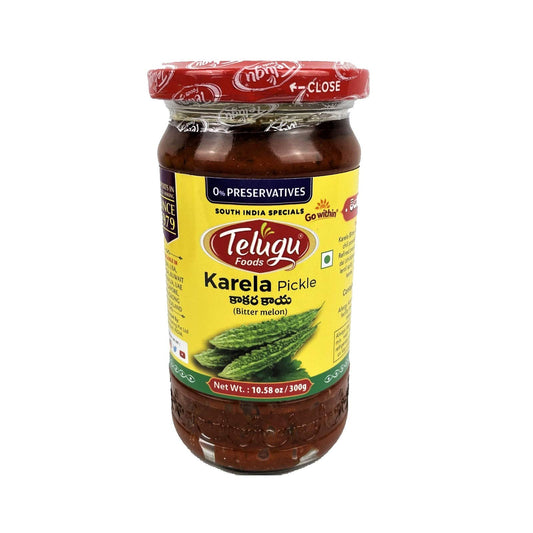 Telugu Foods Karela Ng Pickle 300g