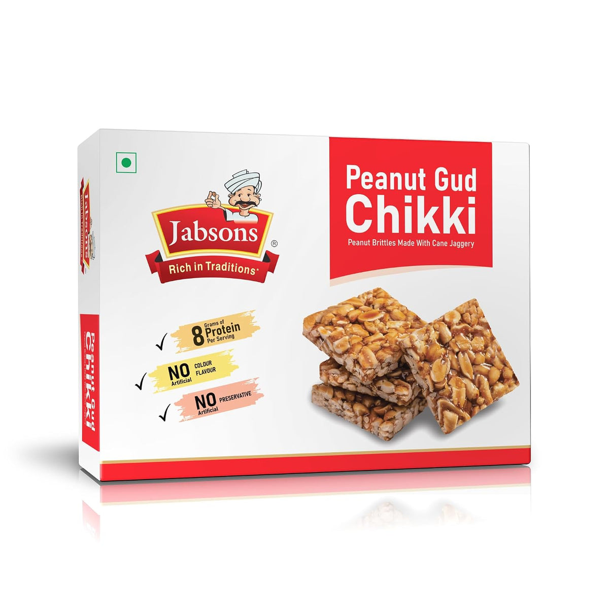 Jb Peanut Gud Chikki 400g