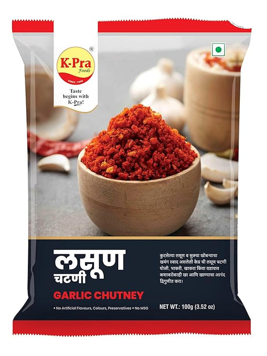 K-PRA GARLIC CHUTNEY 100GMS