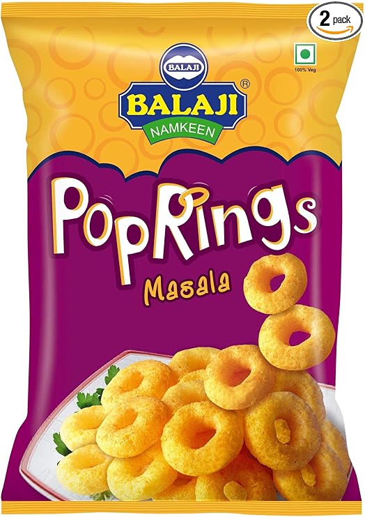 Balaji Pop Rings Masala 65g
