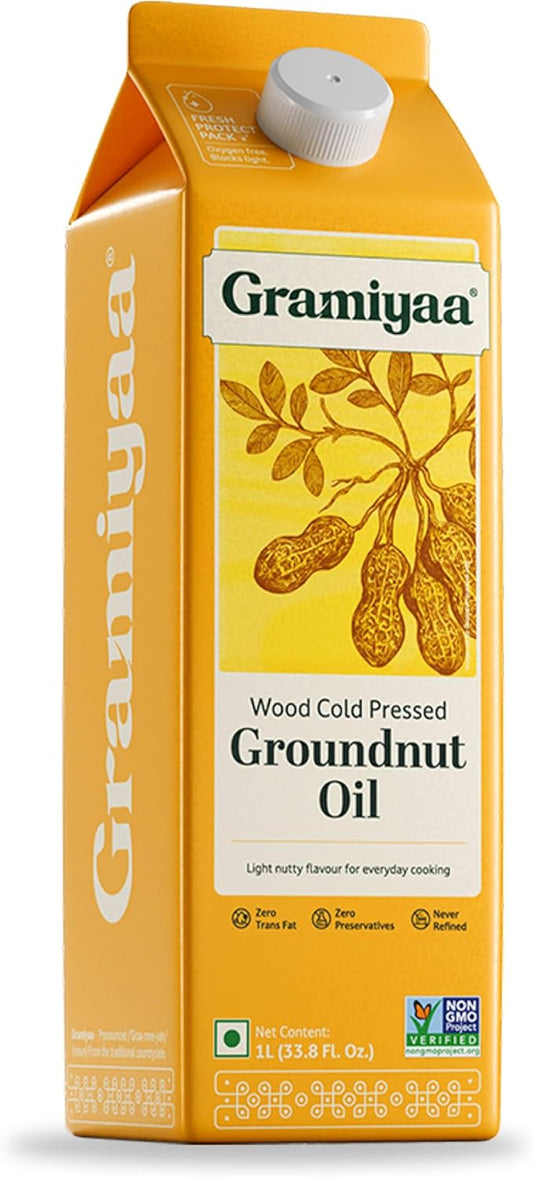 Gramiyaa Cp Groundnut Oil 1l